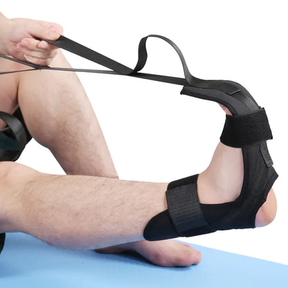 Stretch Band for Foot Drop Correction and Rehab Yoga